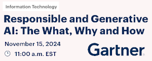 Responsible and Generative AI: The What, Why and How (Nov. 15th)
