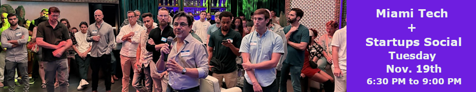 Miami Tech + Startups Social