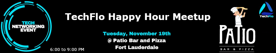 TechFlo Happy Hour Meetup (Nov. 19th)