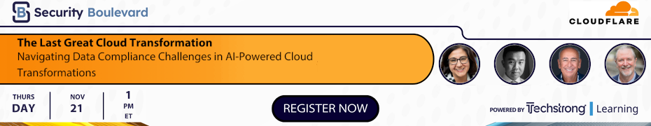 The Last Great Cloud Transformation: Navigating Data Compliance Challenges in AI-Powered Cloud Transformations (Nov. 21st)