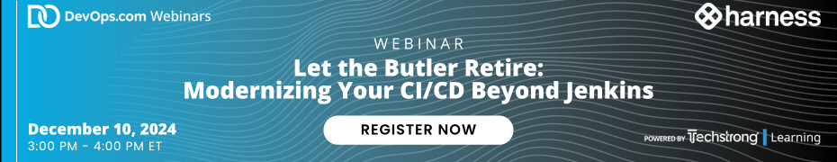 Let the Butler Retire: Modernizing Your CI/CD Beyond Jenkins (Dec. 10th)