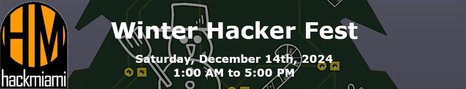 Winter Hacker Fest (Dec. 14th)