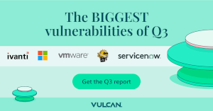 Vulcan's Q3 Vulnerability Watch