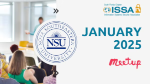 SF ISSA: January 2025 Monthly Meeting  (Jan 16th)