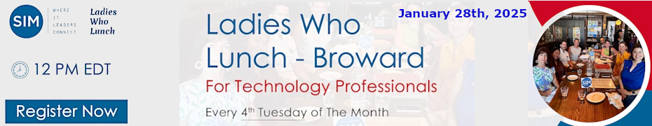 Ladies Who Lunch - Broward (Jan. 28th)