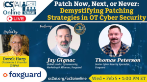 (CS)2AI Online: Patch Now, Next, or Never: Demystifying Patching Strategies