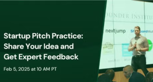 Startup Pitch Practice: Share Your Idea and Get Expert Feedback