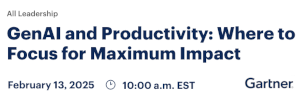 GenAI And Productivity: Where To Focus For Maximum Impact (Feb. 13th)