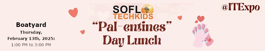 Inaugural Pal-entines Day Lunch @ ITExpo (Feb. 13th)