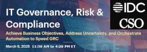 IT Governance, Risk & Compliance (March 6th)