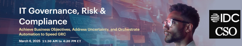 IT Governance, Risk & Compliance (March 6th)