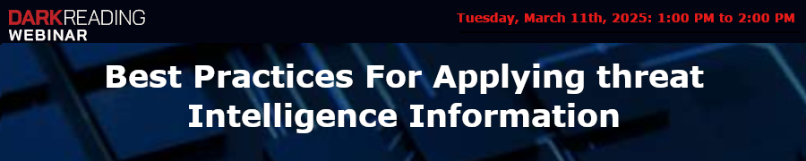 Best Practices For Applying threat Intelligence Information (March 11th)