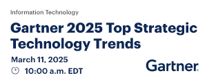 Gartner 2025 Top Strategic Technology Trends (March 11th)