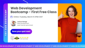 Web Development Bootcamp - First Free Class