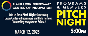 Levan Center Pitch Night & Networking (March 12th)