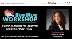 DevDive Workshop -Machine Learning for Creatives: Exploring AI with ml5.js (March 19th)