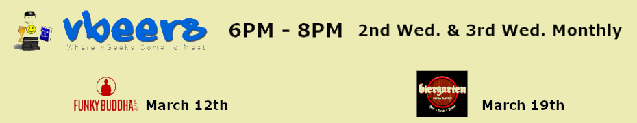 vBeers / ITBeers South Florida (Wed. March 19th)