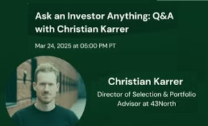 Ask an Investor Anything: Q&A with Christian Karrer