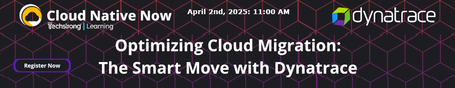Optimizing Cloud Migration: The Smart Move with Dynatrace (April 2nd)