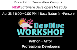 DevDive Workshop - Python & AI for Professional Developers (April 23rd)