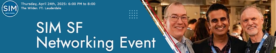 SIM SF Networking Event (April 24th)