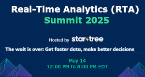 Real-Time Analytics (RTA) Summit 2025 (May 14th)