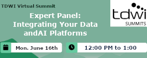 Expert Panel: Integrating Your Data and AI Platforms (June 16th)