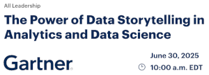 The Power of Data Storytelling in Analytics and Data Science (June 30th)