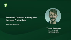 Founder's Guide to AI: Using AI to Increase Productivity (July 16th)