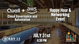 Networking & Happy Hour - Quali + AWS: Cloud Governance and Automation