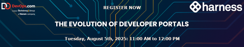 The Evolution of Developer Portals (August 5th)