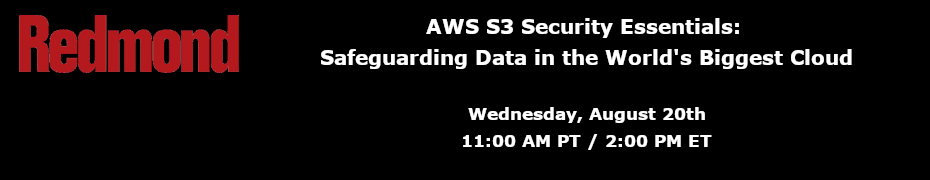 AWS S3 Security Essentials: Safeguarding Data in the World's Biggest Cloud (August 20th)