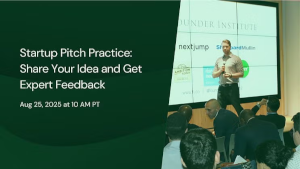 Startup Pitch Practice: Share Your Idea and Get Expert Feedback