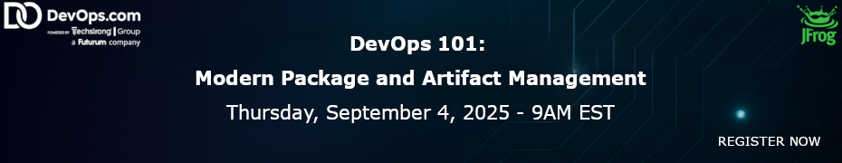 DevOps 101: Modern Package and Artifact Management (Sept. 4th)