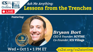 (CS)2AI Online Ask Me Anything: Lessons from the Trenches