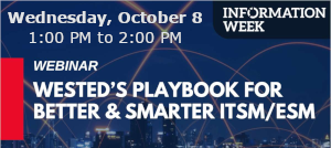 WestEd's Playbook for Better & Smarter ITSM/ESM (Oct. 8th)