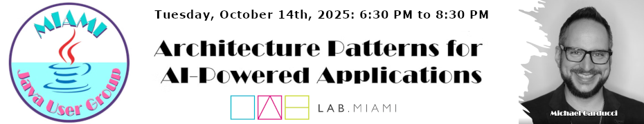 Architecture Patterns for AI-Powered Applications (Oct. 14th)