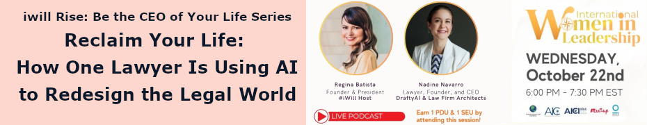 Reclaim Your Life: How One Lawyer Is Using AI to Redesign the Legal World (Oct. 22nd)
