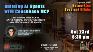 Networking event: Building AI Agents with Couchbase MCP (Oct. 23rd)