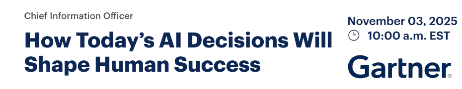 How Today's AI Decisions Will Shape Human Success (Nov. 3rd)