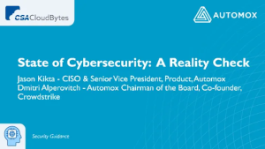 State of Cybersecurity: A Reality Check (Nov. 3rd)