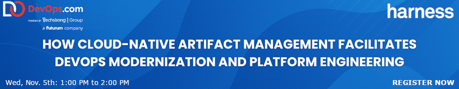 How Cloud-Native Artifact Management facilitates DevOps Modernization and Platform Engineering (Nov. 5th)