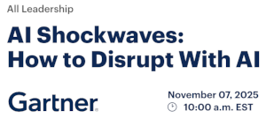 AI Shockwaves: How to Disrupt With AI (Nov. 7th)