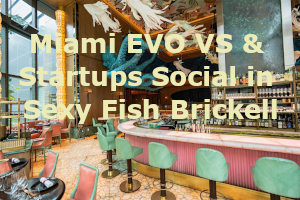Miami EVO VS & Startups Social in Sexy Fish Brickell (Nov. 11th)