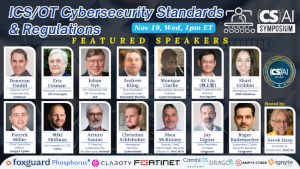 (CS)2AI Online Symposium: ICS/OT Cybersecurity Standards & Regulations (Nov. 19th)