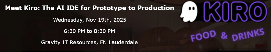 Meet Kiro: The AI IDE for prototype to production (Nov. 19th)