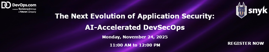 The Next Evolution of Application Security: AI-Accelerated DevSecOps (Nov. 24th)