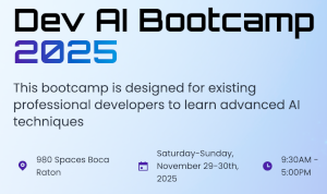 Dev AI Bootcamp 2025 (Nov. 29th - Nov. 30th)
