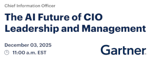 The AI Future of CIO Leadership and Management (Dec. 3rd)