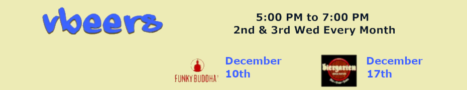 vBeers / ITBeers @ Funky Buddha - Where the IT Geeks Hang Out (Dec. 10th)
